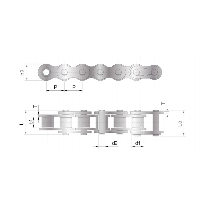 Iba pang single roller Chain