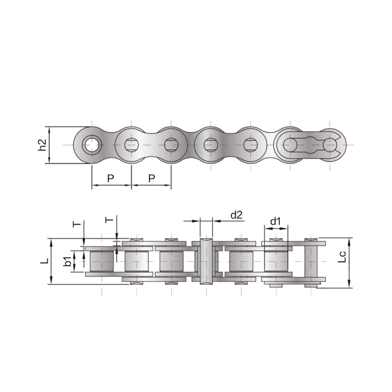Mabigat na tungkulin roller Chain