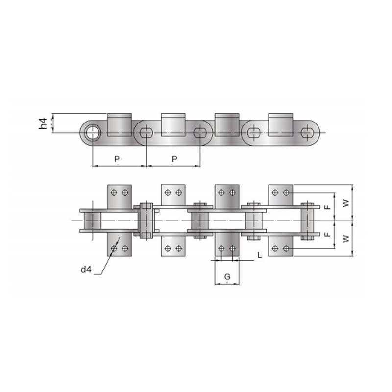 Conveyor Chain na may attachment (FV Series)