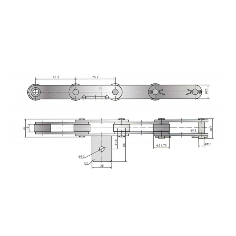 Metallurgical Plate-feeding machine Chain