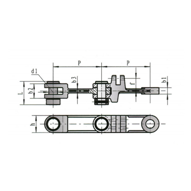 Metallurgical Scraper Chain