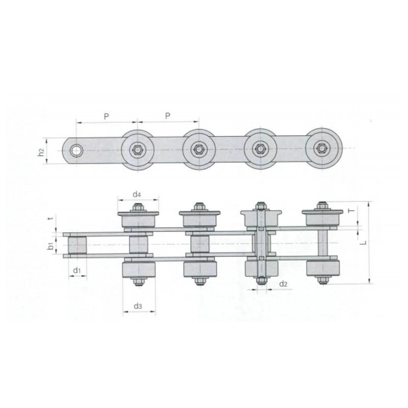 Conveyor Chain Para sa Linya ng Produksyon ng Sasakyan