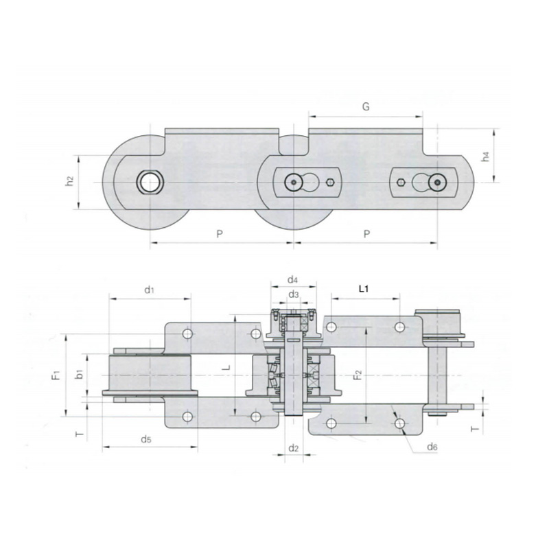 Conveyor Chain Para sa Linya ng Produksyon ng Sasakyan